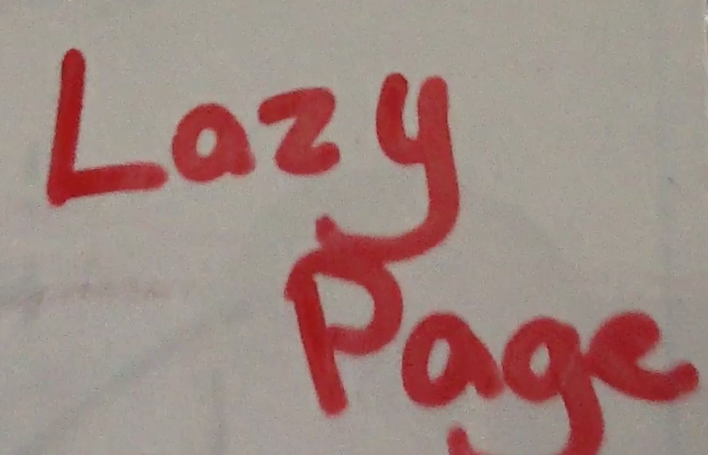 Lazy Page